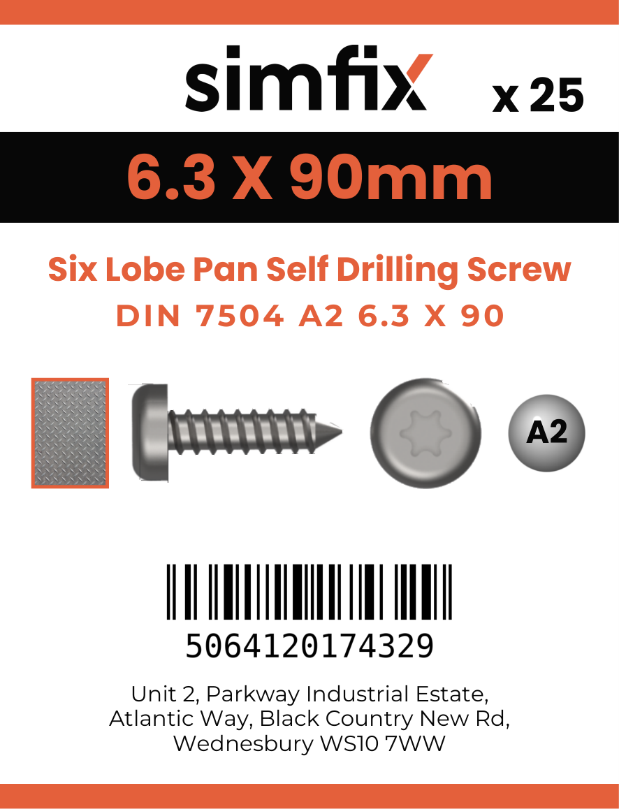 Simfix product label - 7504MA263090T-D