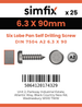 Simfix product label - 7504MA263090T-D