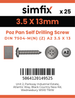 Simfix product label - 7504NA235013Z-D