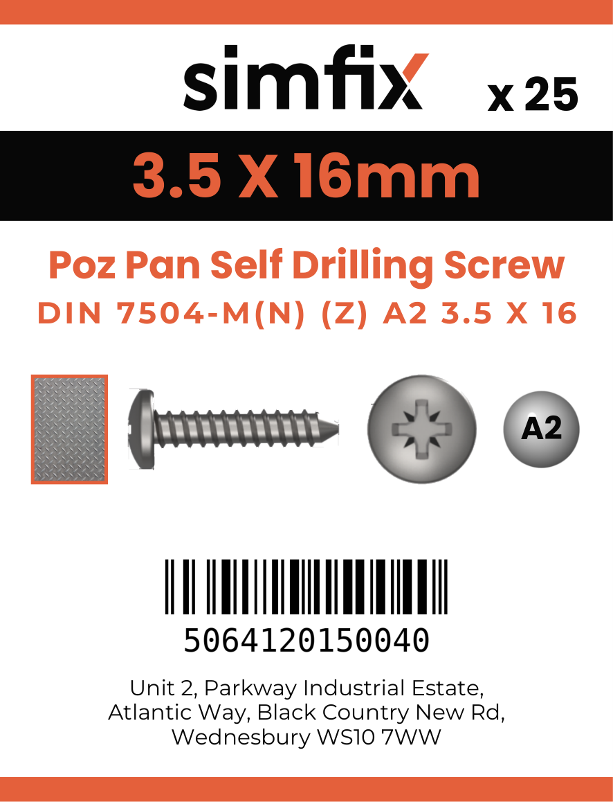 Simfix product label - 7504NA235016Z-D