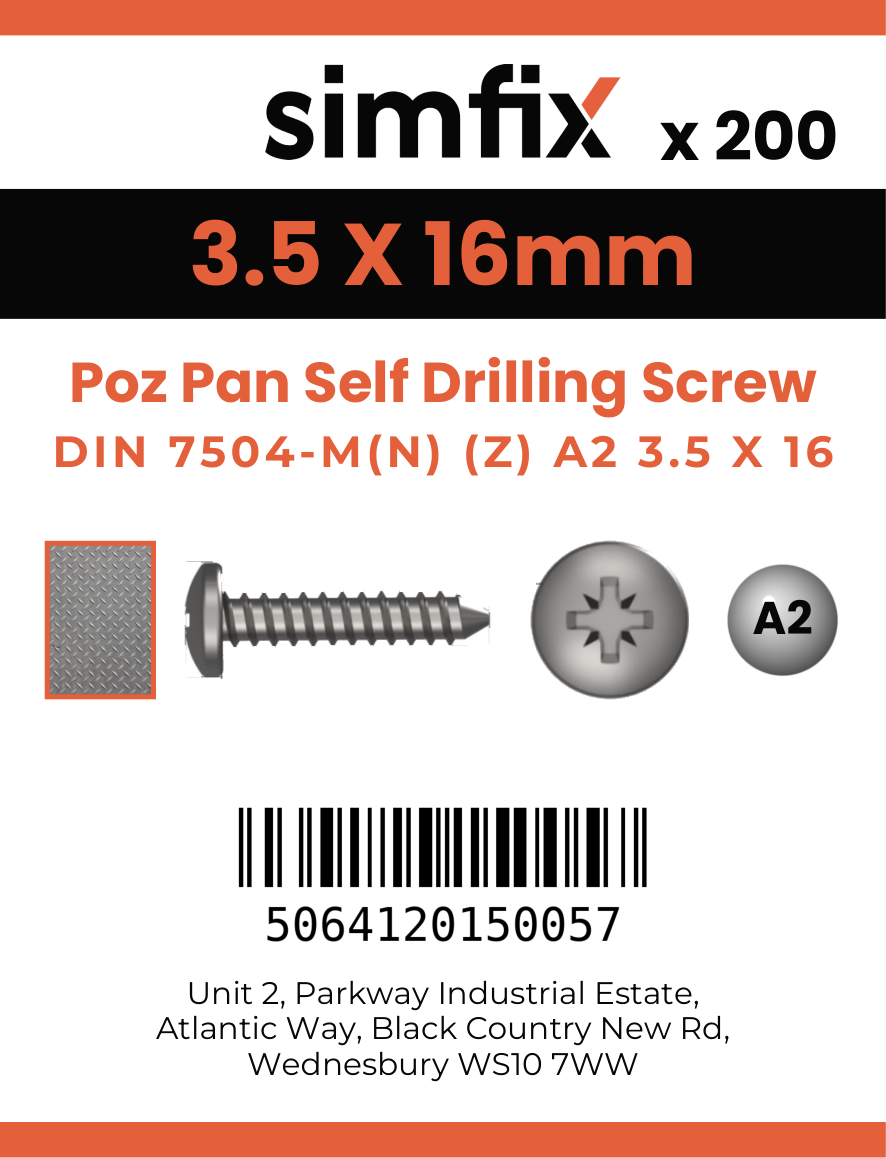 Simfix product label - 7504NA235016Z-T