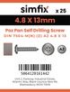 Simfix product label - 7504NA248013Z-D
