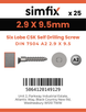 Simfix product label - 7504OA229009T-D