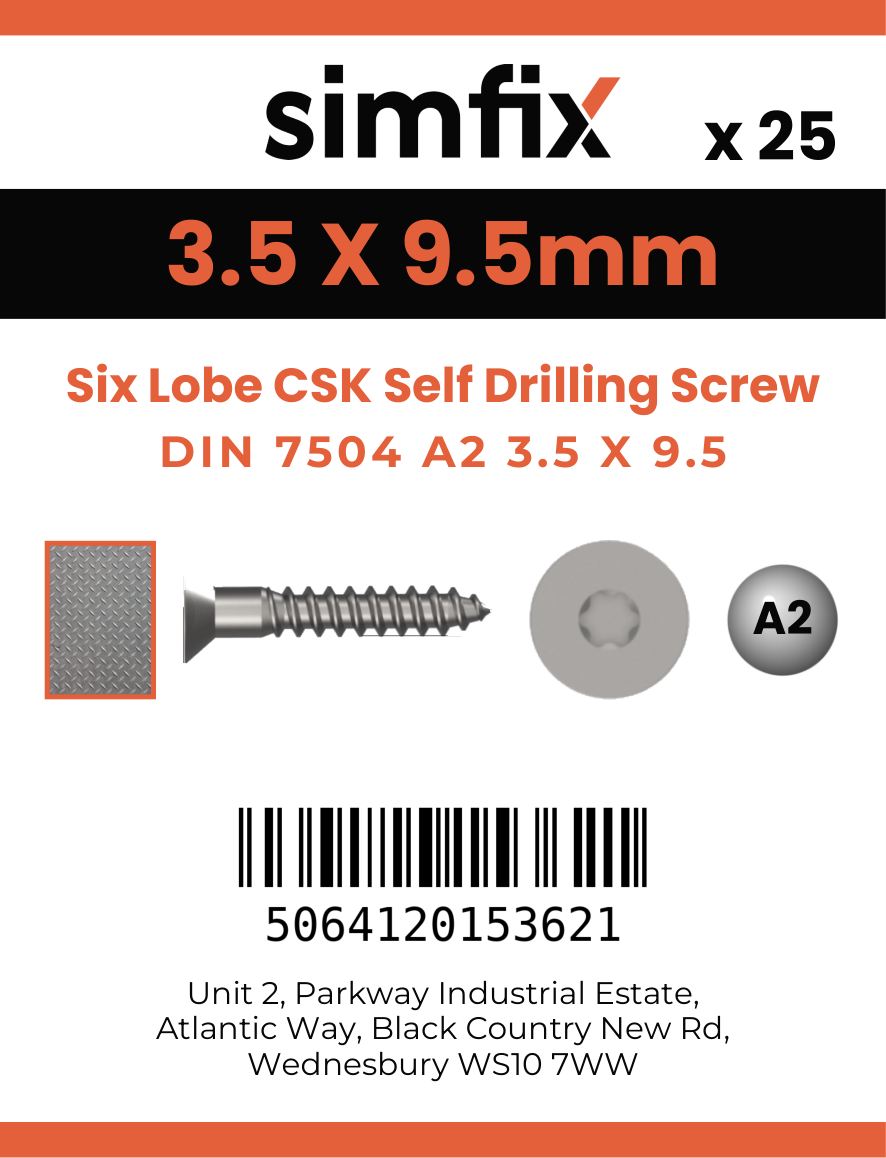 Simfix product label - 7504OA235009T-D