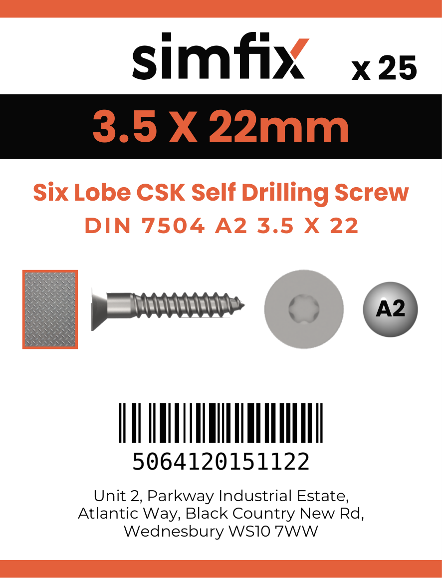 Simfix product label - 7504OA235022T-D