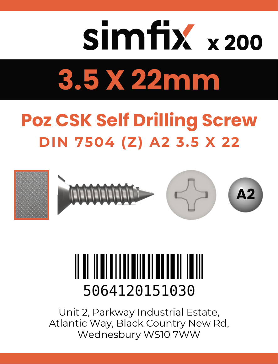 Simfix product label - 7504OA235022Z-T