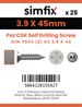 Simfix product label - 7504OA239045Z-D