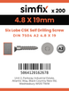 Simfix product label - 7504OA248019TX-T