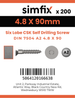 Simfix product label - 7504OA248090T-T