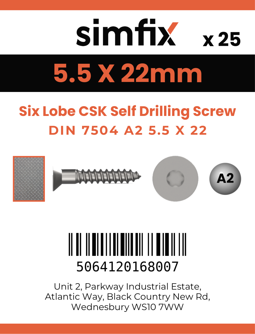 Simfix product label - 7504OA255022T-D
