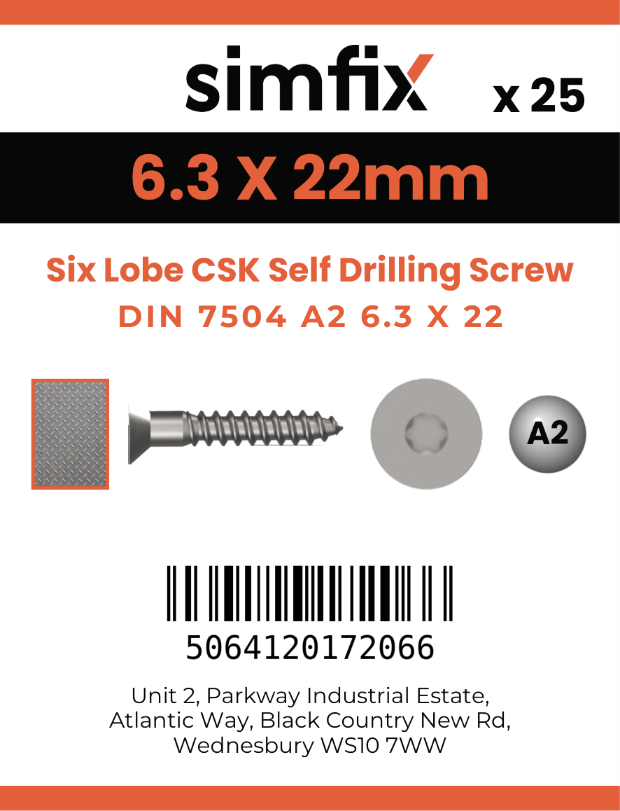 Simfix product label - 7504OA263022T-D