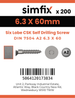 Simfix product label - 7504OA263060T-T