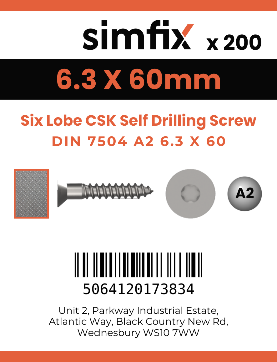 Simfix product label - 7504OA263060T-T