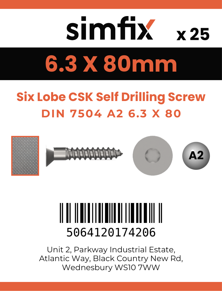 Simfix product label - 7504OA263080T-D