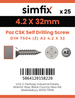 Simfix product label - 7504PA242032Z-D