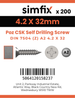 Simfix product label - 7504PA242032Z-T
