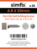 Simfix product label - 7504PA248050Z-D