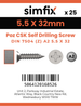Simfix product label - 7504PA255032Z-D