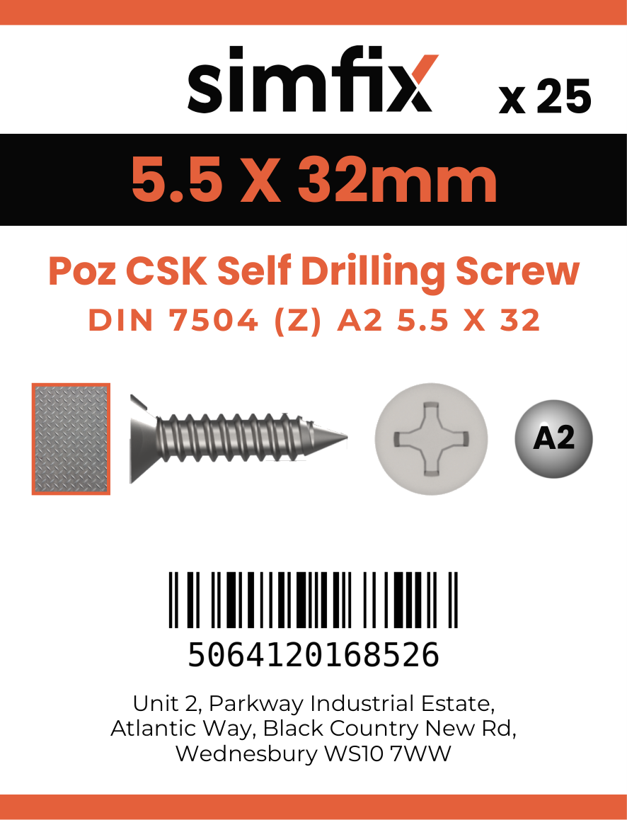 Simfix product label - 7504PA255032Z-D