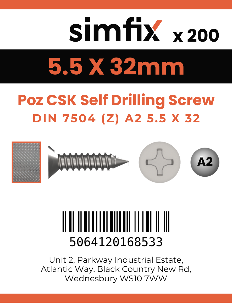Simfix product label - 7504PA255032Z-T