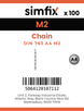 Simfix product label - 763A402-T