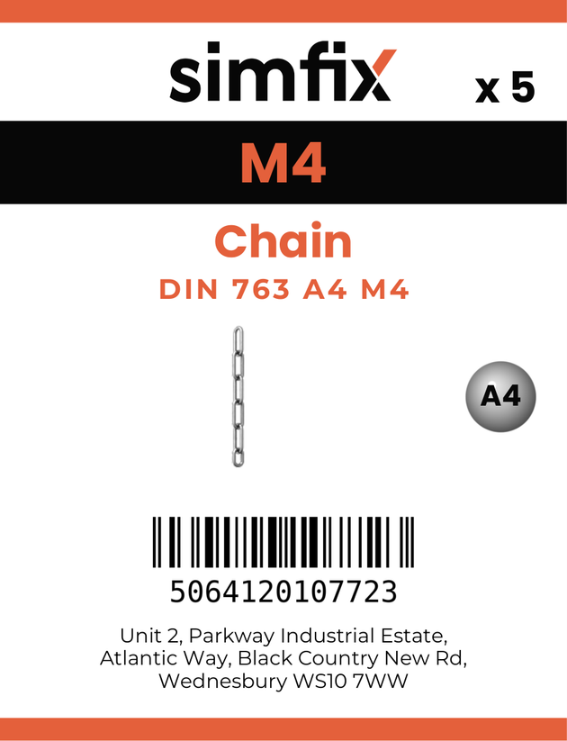 Simfix product label - 763A404-D