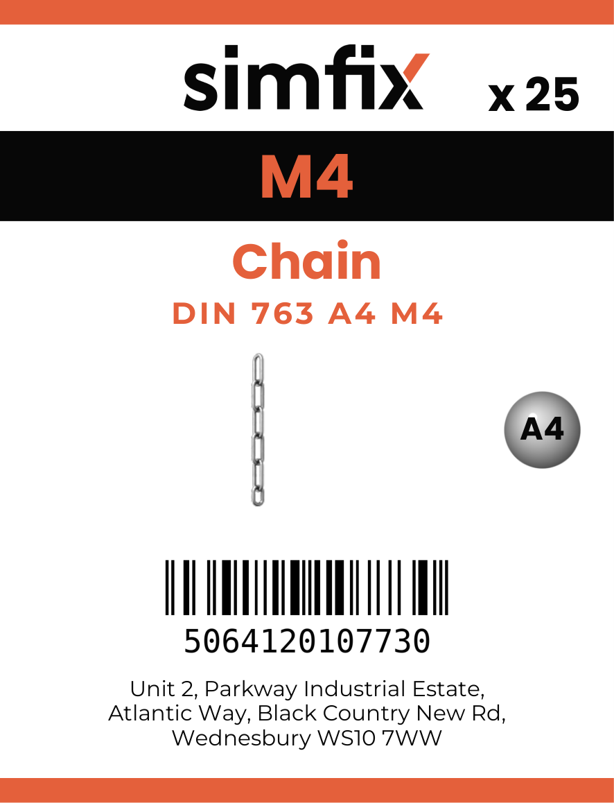 Simfix product label - 763A404-T
