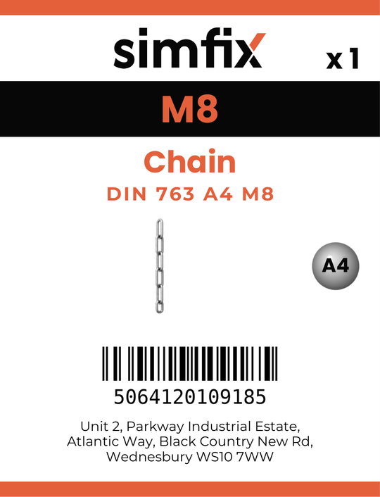 Simfix product label - 763A408-D
