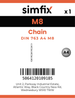 Simfix product label - 763A408-D