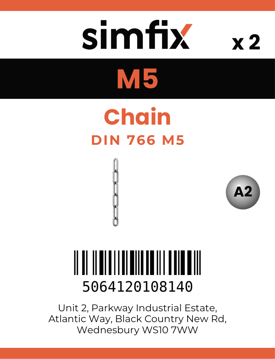 Simfix product label - 766A405-D