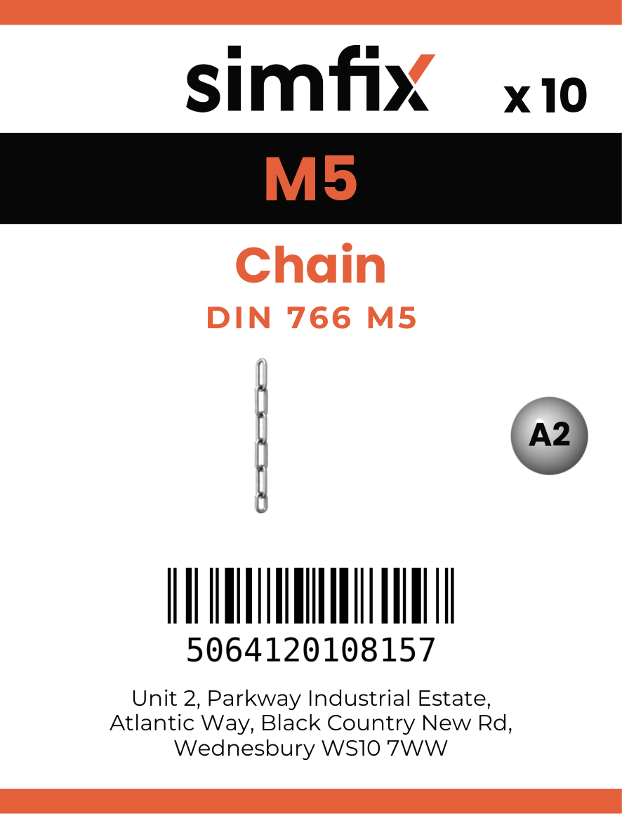 Simfix product label - 766A405-T