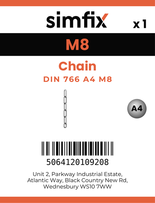 Simfix product label - 766A408-D