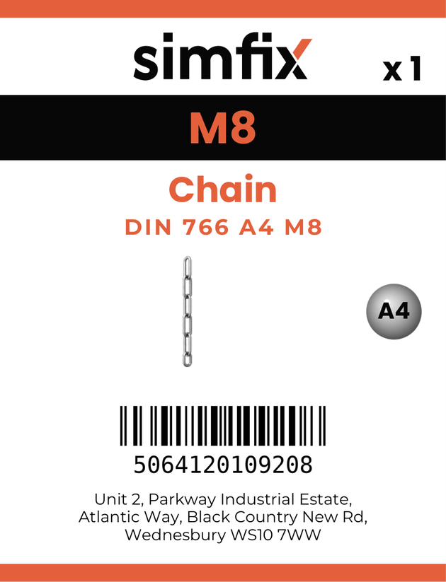 Simfix product label - 766A408-D