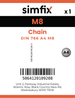Simfix product label - 766A408-D