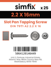 Simfix product label - 7971CA222016-D