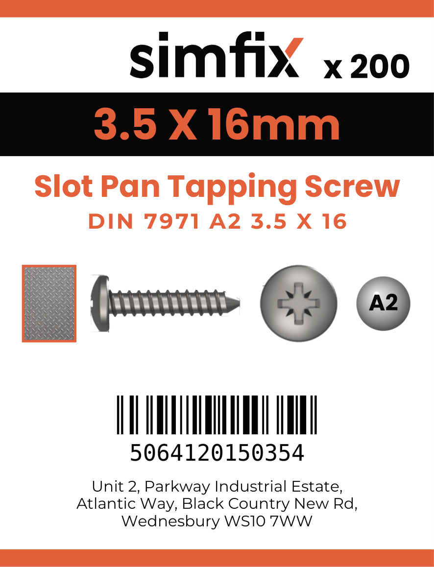 Simfix product label - 7971CA235016-T