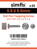 Simfix product label - 7971CA255009-D
