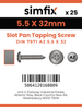 Simfix product label - 7971CA255032-D