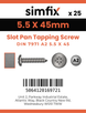 Simfix product label - 7971CA255045-D