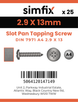 Simfix product label - 7971CA429013-D
