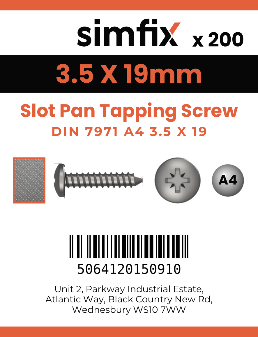 Simfix product label - 7971CA435019-T