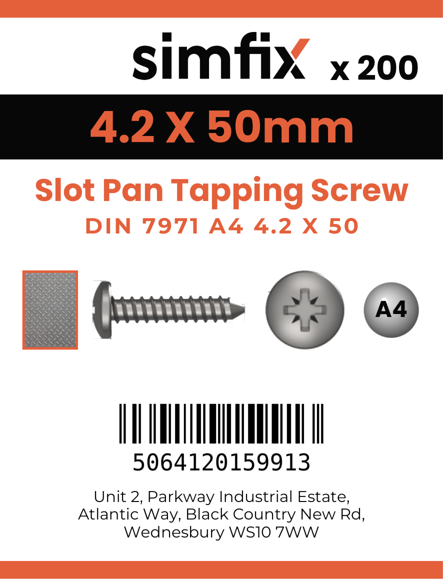 Simfix product label - 7971CA442050-T