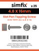 Simfix product label - 7971CA448016-D