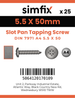 Simfix product label - 7971CA455050-D