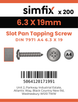 Simfix product label - 7971CA463019-T