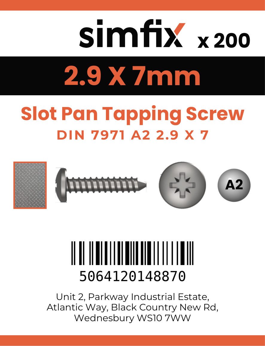 Simfix product label - 7971FA229007-T