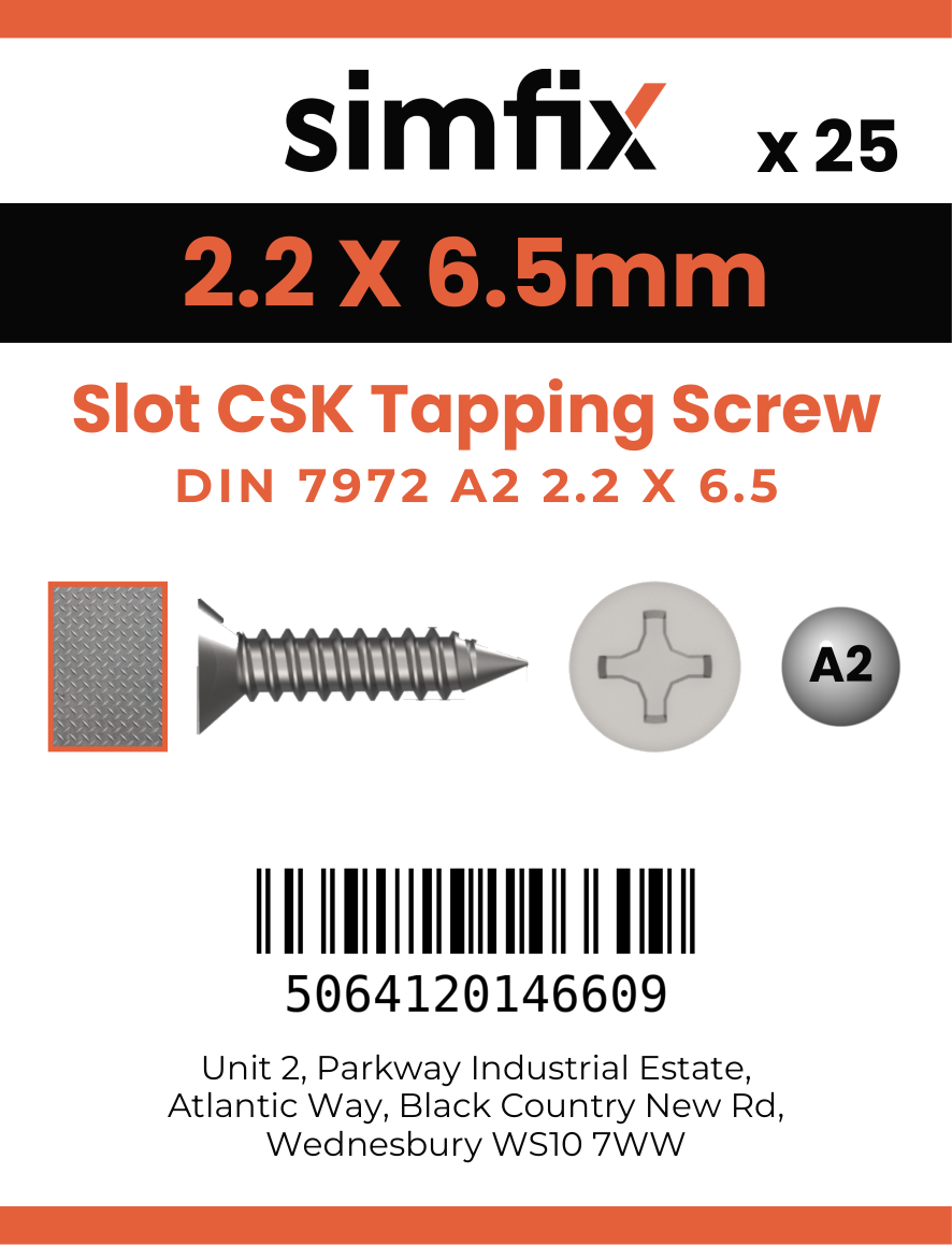 Simfix product label - 7972CA222006-D