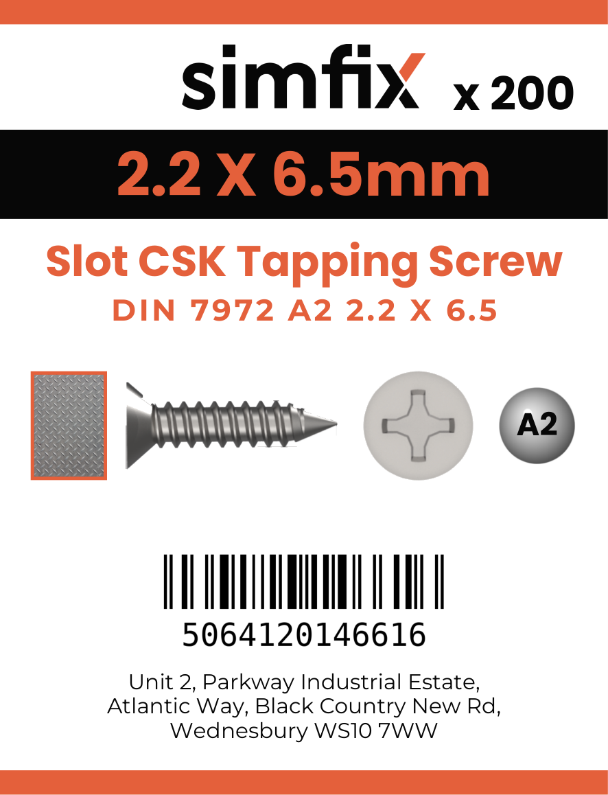 Simfix product label - 7972CA222006-T