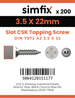 Simfix product label - 7972CA235022-T