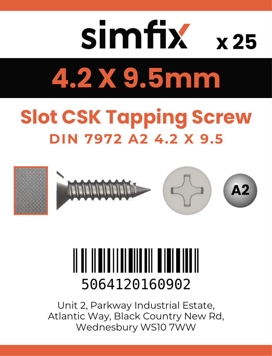 Simfix product label - 7972CA242009-D